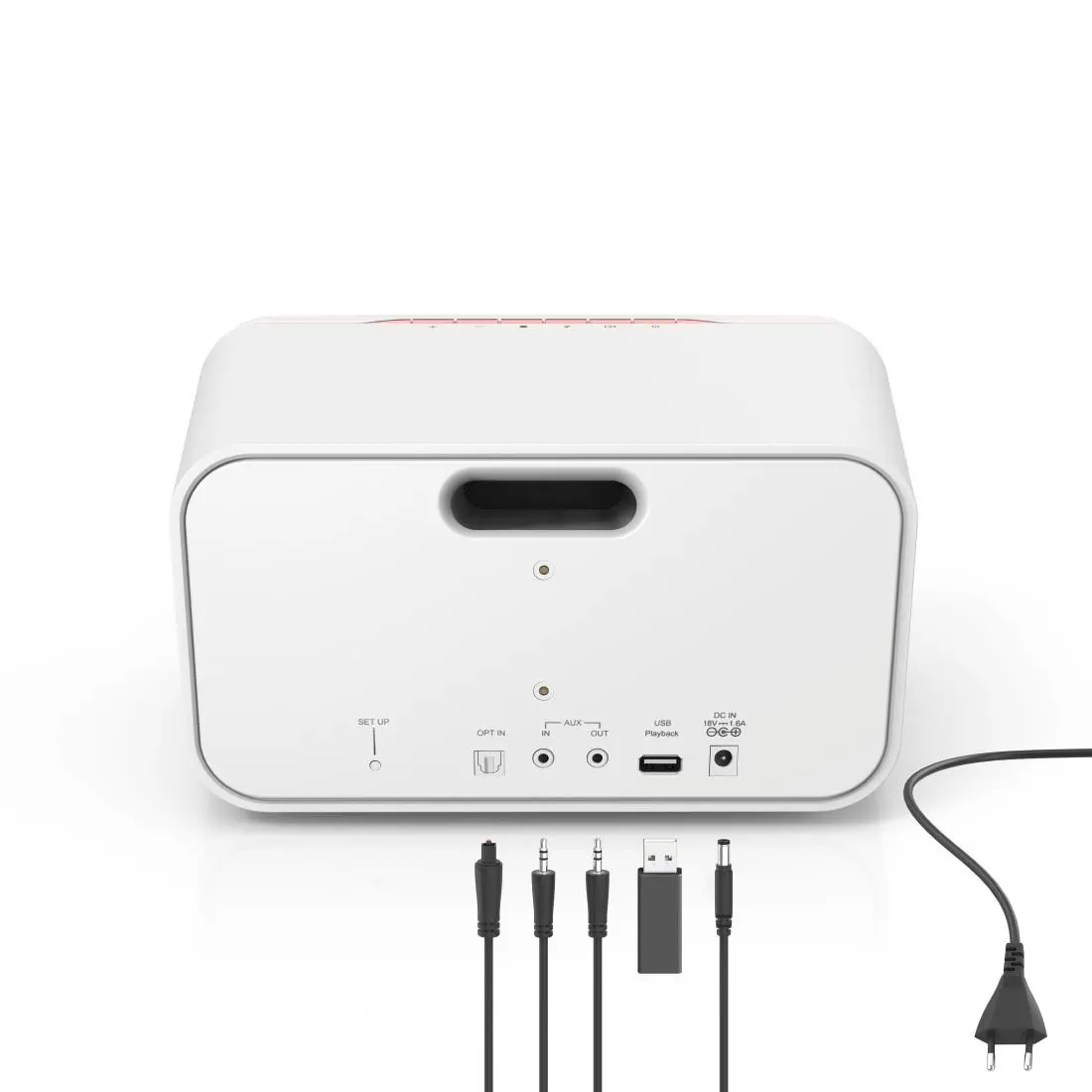 Głośnik Bluetooth Hama SIRIUM2000AMBT Wi-Fi Radio internetowe Biały