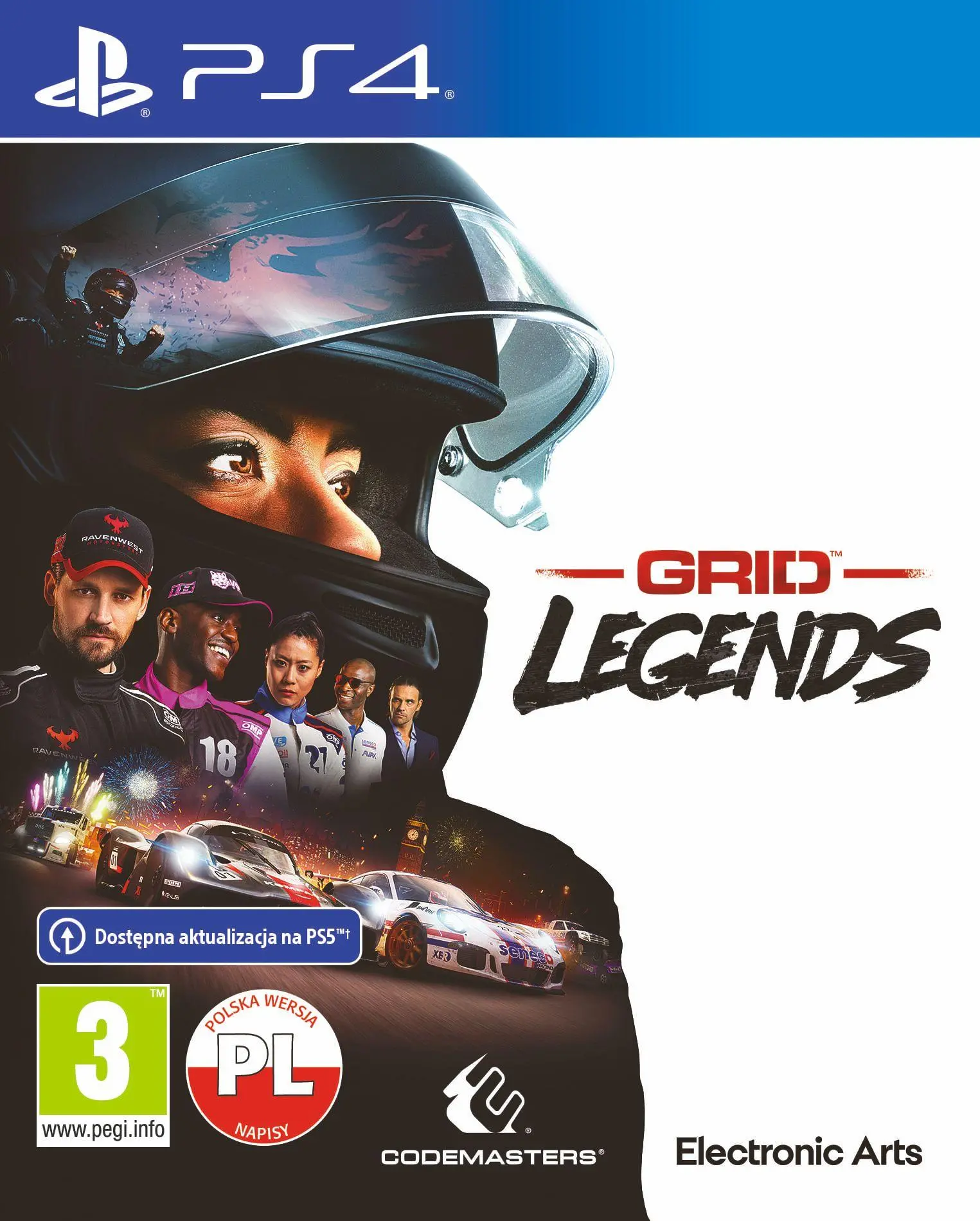GRID Legends Gra na PS4 (Kompatybilna z PS5)