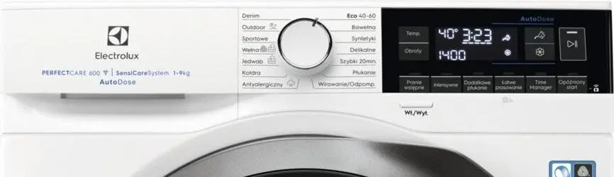 Pralka Electrolux 600 SensiCare EW6F349BSPA 9kg 1400obr/min Zdalne sterowanie