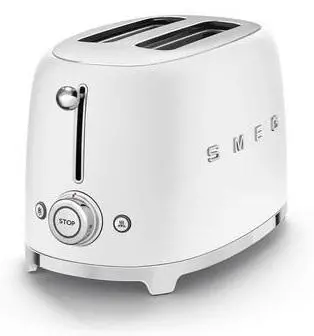 Toster Smeg TSF01WHMEU Rozmrażanie 950W