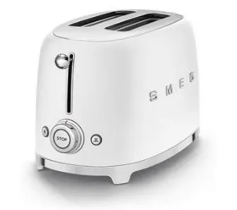 Toster Smeg TSF01WHMEU Rozmrażanie 950W