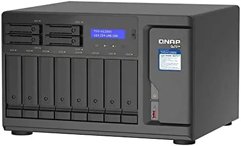 Dysk sieciowy QNAP TVS-H1288X-W1250-16G Czarny
