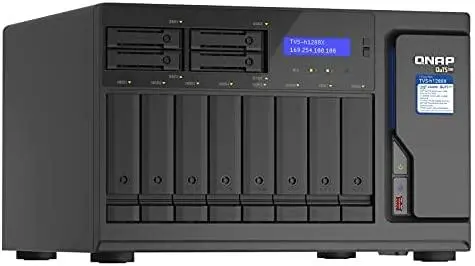 Dysk sieciowy QNAP TVS-H1288X-W1250-16G Czarny