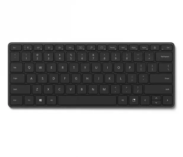 Klawiatura membranowa Microsoft Bluetooth Compact Keyboard Czarny