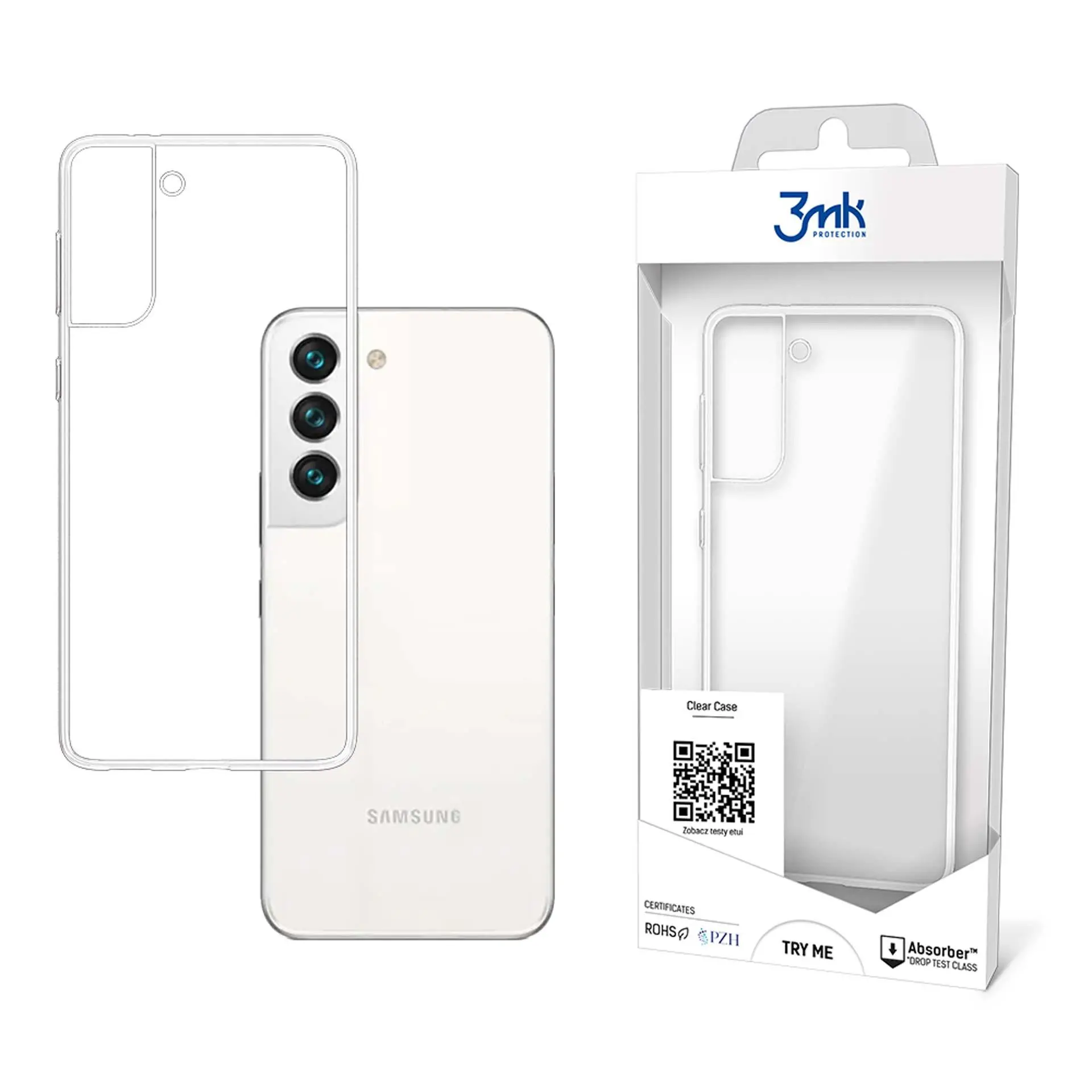 Etui 3mk Clear Case do Samsung Galaxy S22