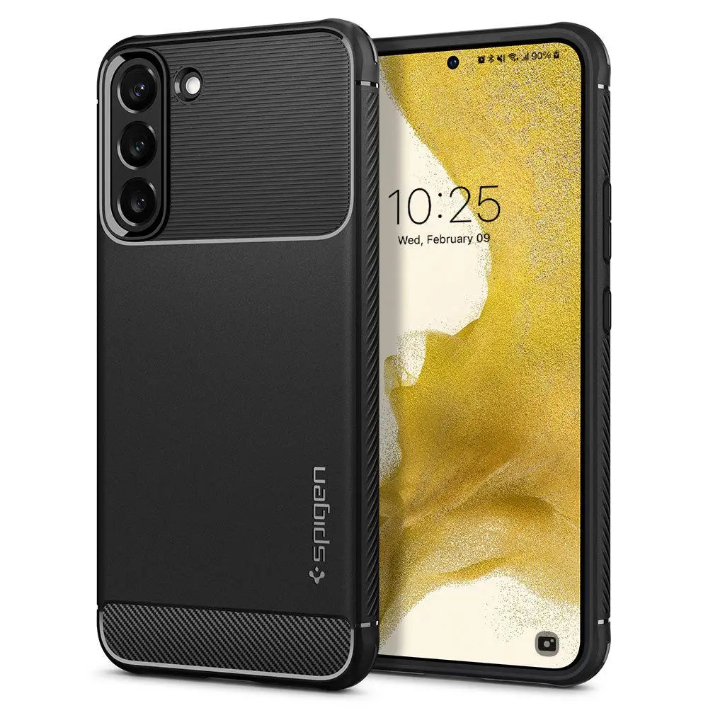 Etui Spigen Rugged Armor do Galaxy S22 matte black