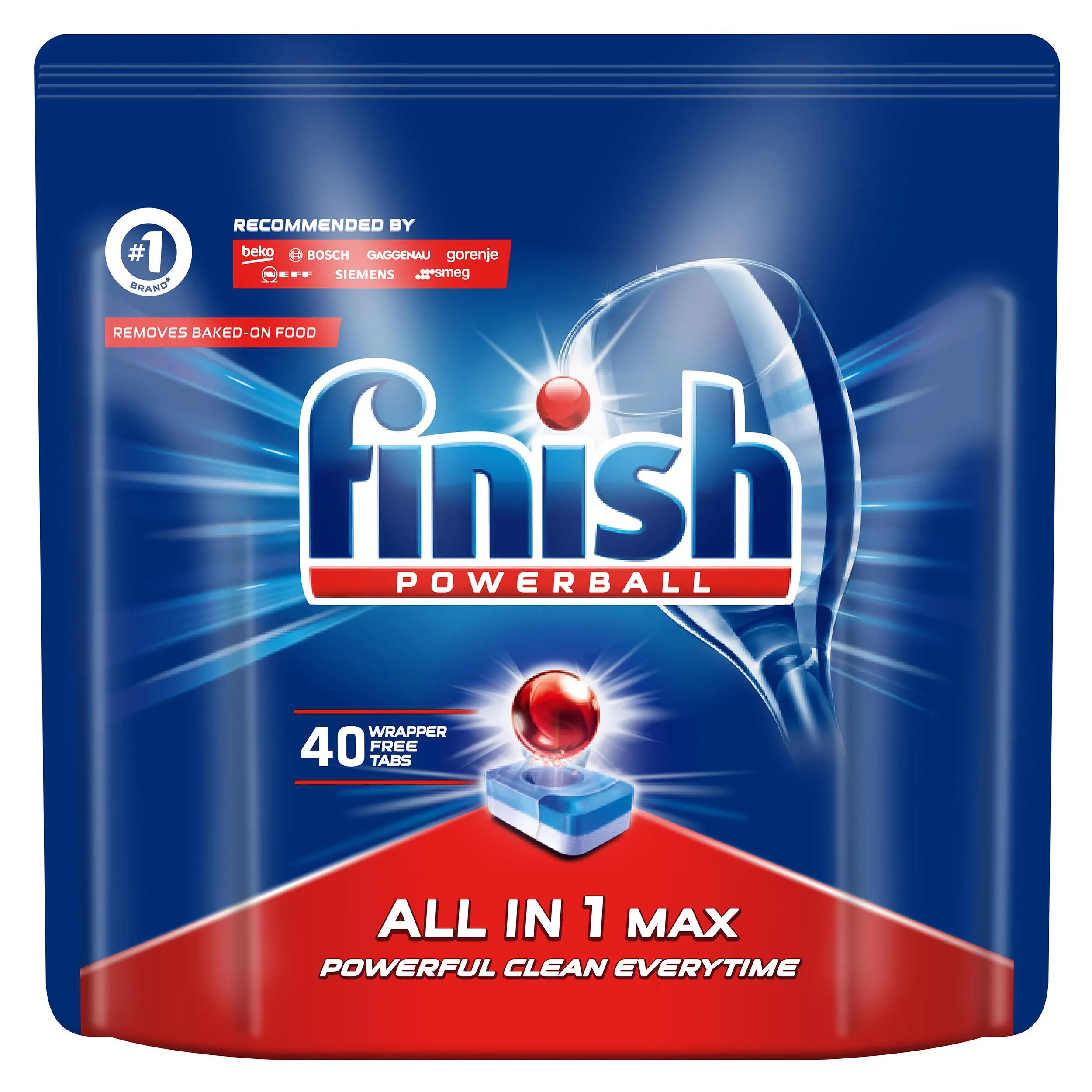 Tabletki do zmywarki Finish All-In-1 Max Regularny 40szt.