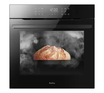 Piekarnik elektryczny parowy Amica ED97638BA+ X-Type Steam Termoobieg Czarny
