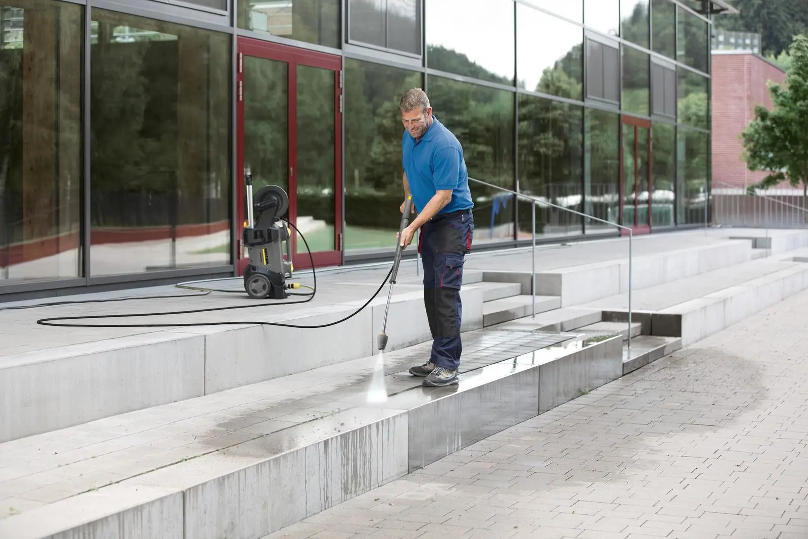 Myjka ciśnieniowa Karcher HD 6/13 C Plus 1.520-951.0 590l/h Pompa mosiężna 10m