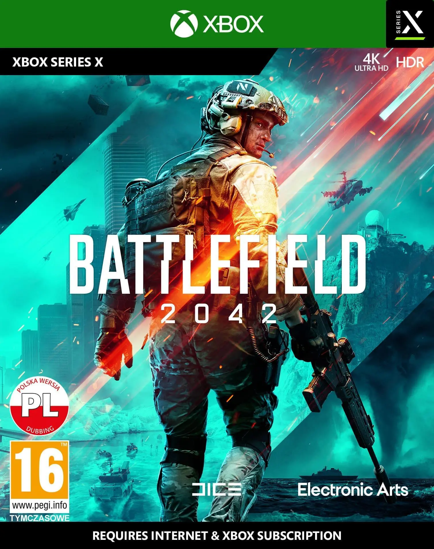 Konsola Xbox Series X 1TB z napędem + Battlefield 2042