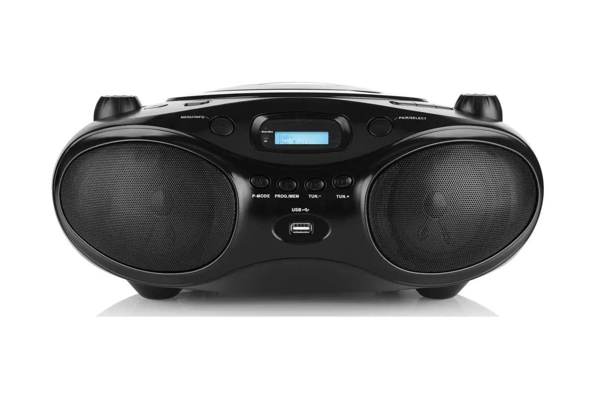 Radioodtwarzacz JVC RD-E661B-DAB Bluetooth Czarny