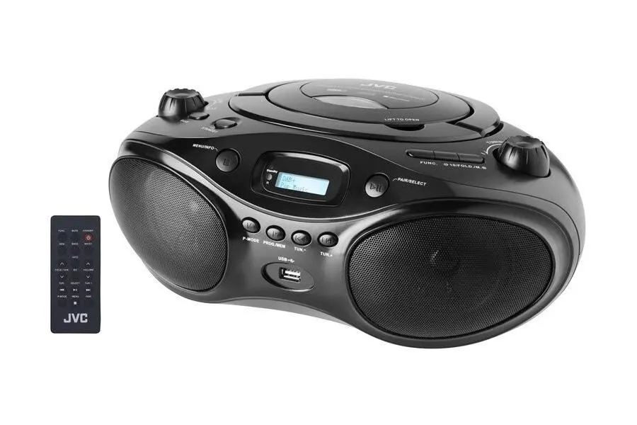 Radioodtwarzacz JVC RD-E661B-DAB Bluetooth Czarny