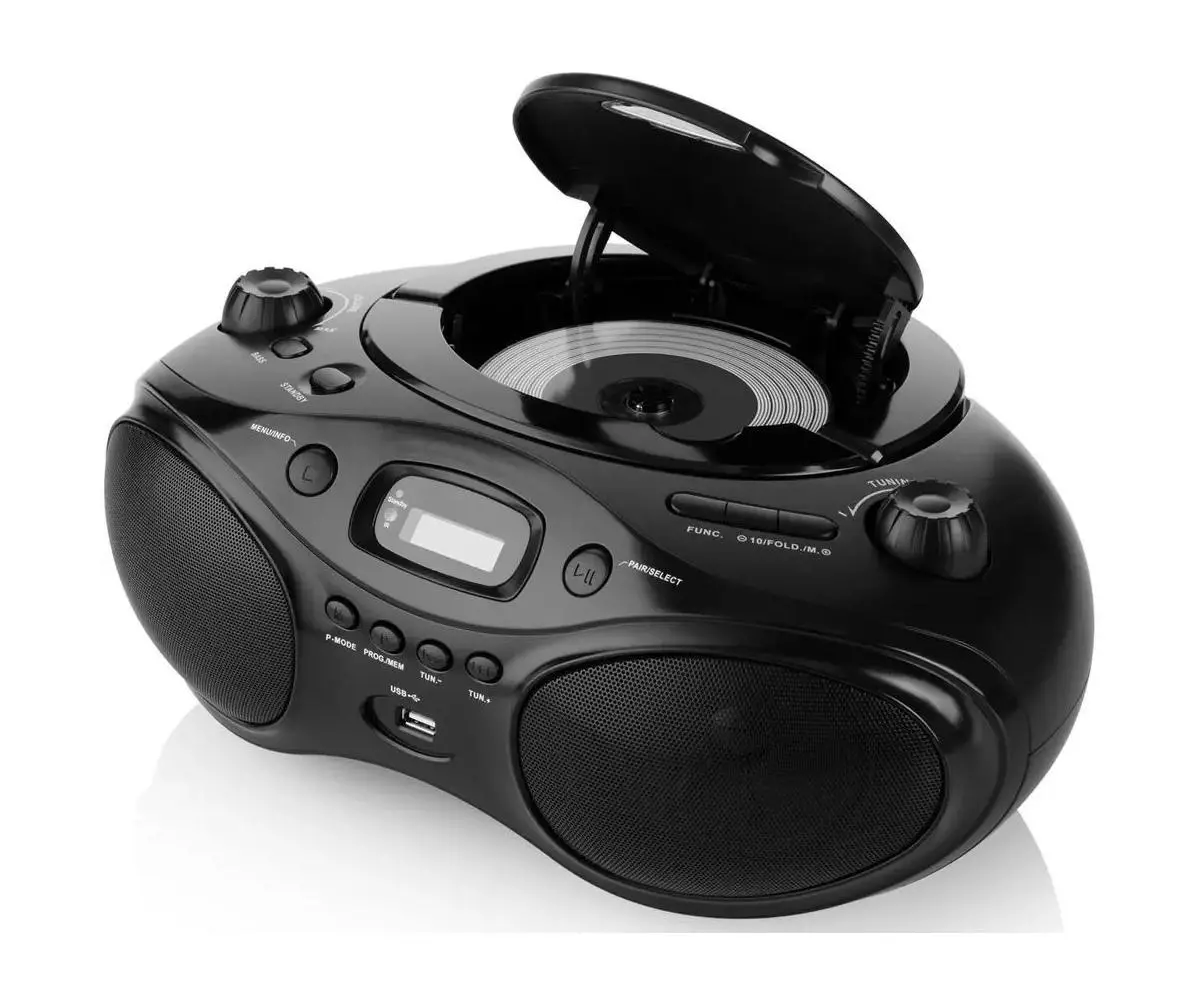 Radioodtwarzacz JVC RD-E661B-DAB Bluetooth Czarny