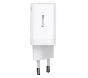 Ładowarka sieciowa Baseus Super Si Pro Quick Charger USB + USB-C 30W Biały