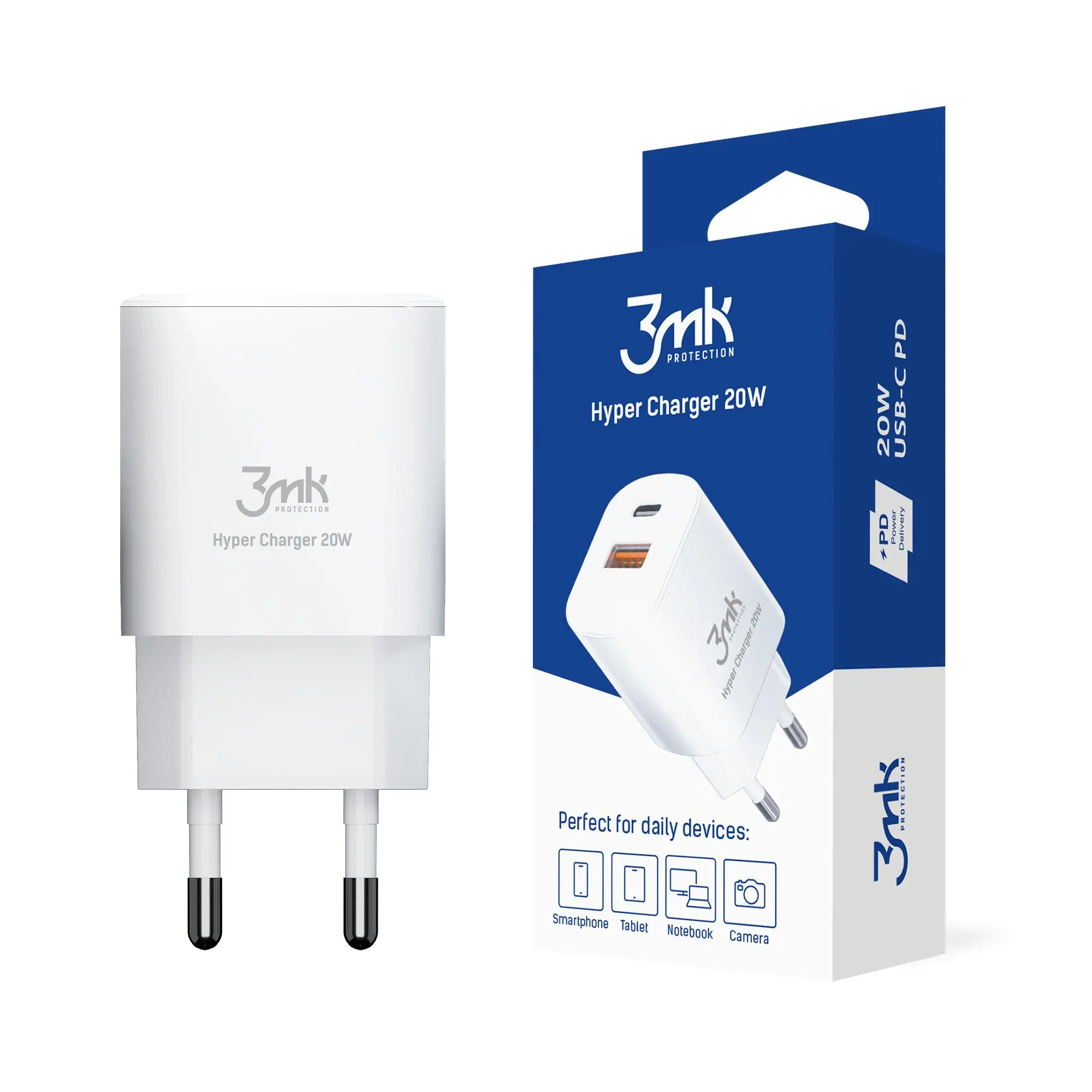 Ładowarka sieciowa 3mk Hyper Charger 20W PD3.0 QC3.0