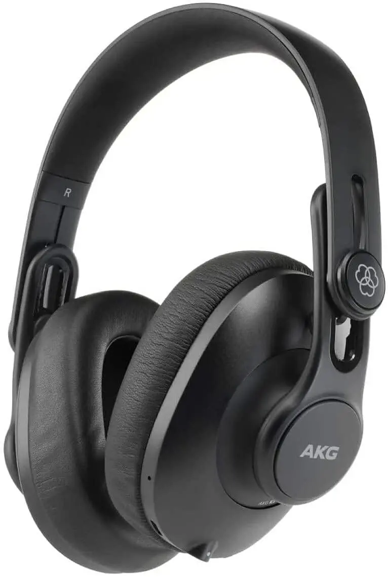 Słuchawki bezprzewodowe AKG K361BT Nauszne Bluetooth 5.0 Czarny