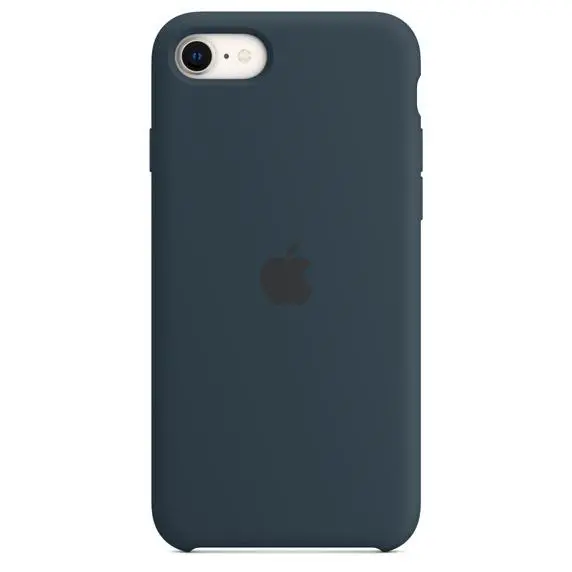 Etui Apple Silicone Case do iPhone SE 2022 Czarny