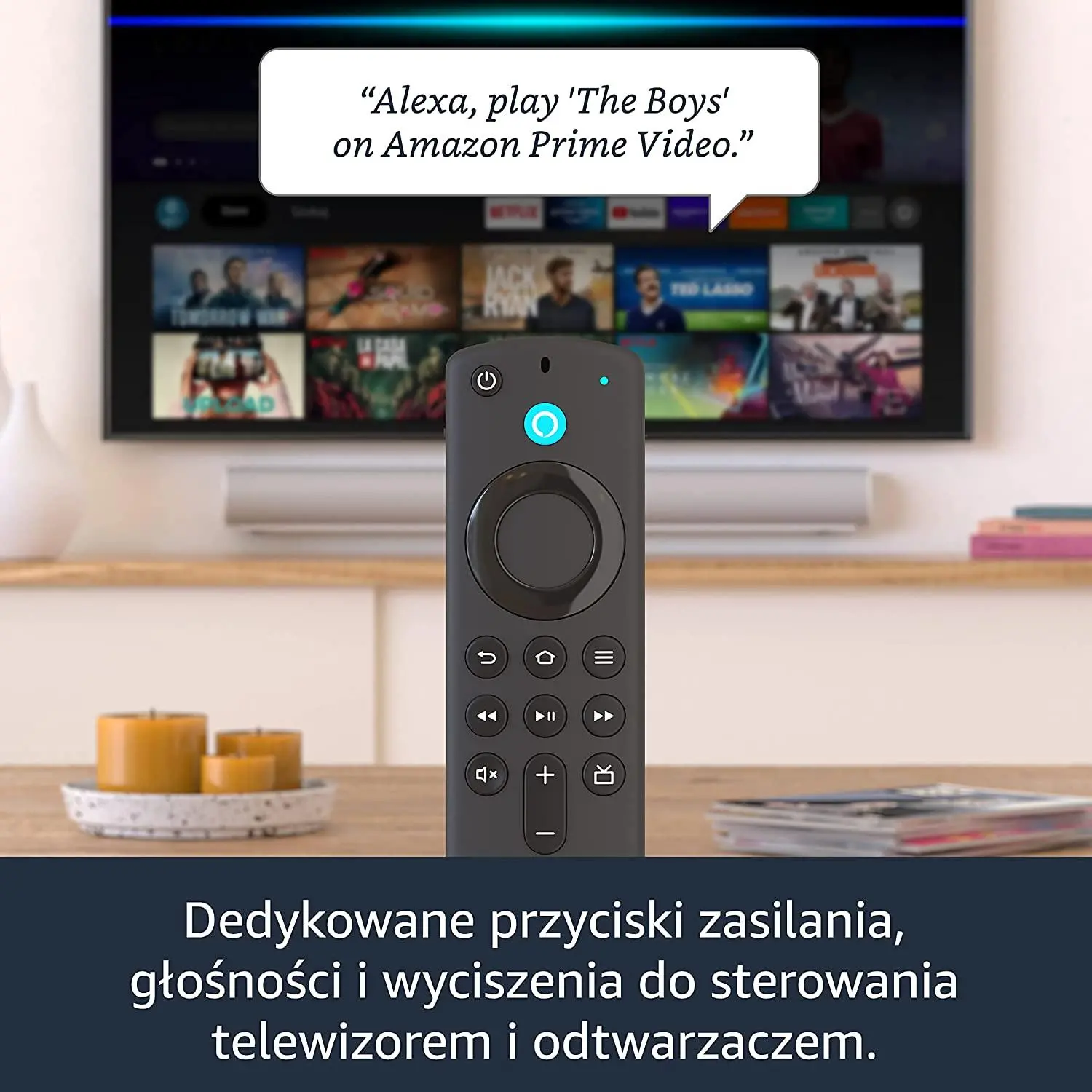 Odtwarzacz multimedialny Amazon Fire TV Stick 3gen Alexa Voice Remote 2021