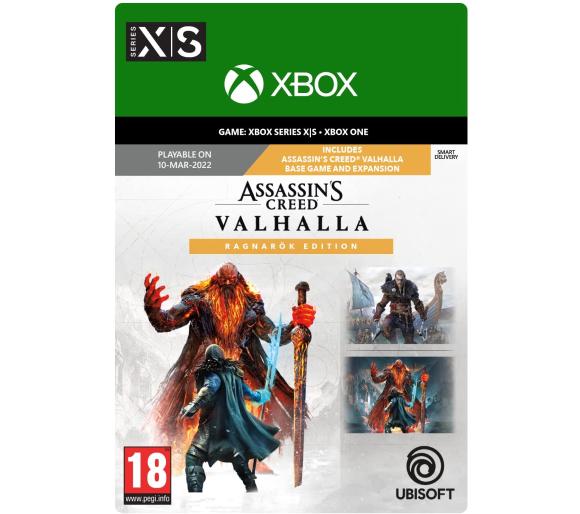 gra Assassin’s Creed Valhalla - Edycja Ragnarok [kod aktywacyjny] Gra na Xbox One (Kompatybilna z Xbox Series X/S)