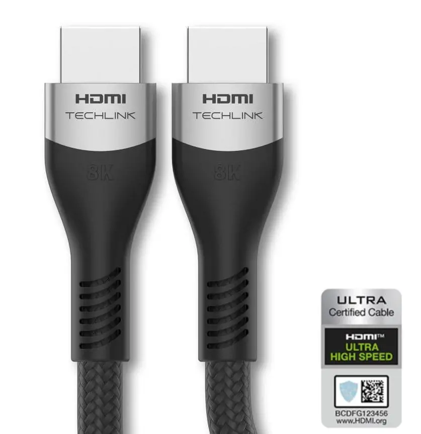 Kabel HDMI Techlink iWires Pro 711805 HDMI 8K 5m Czarny