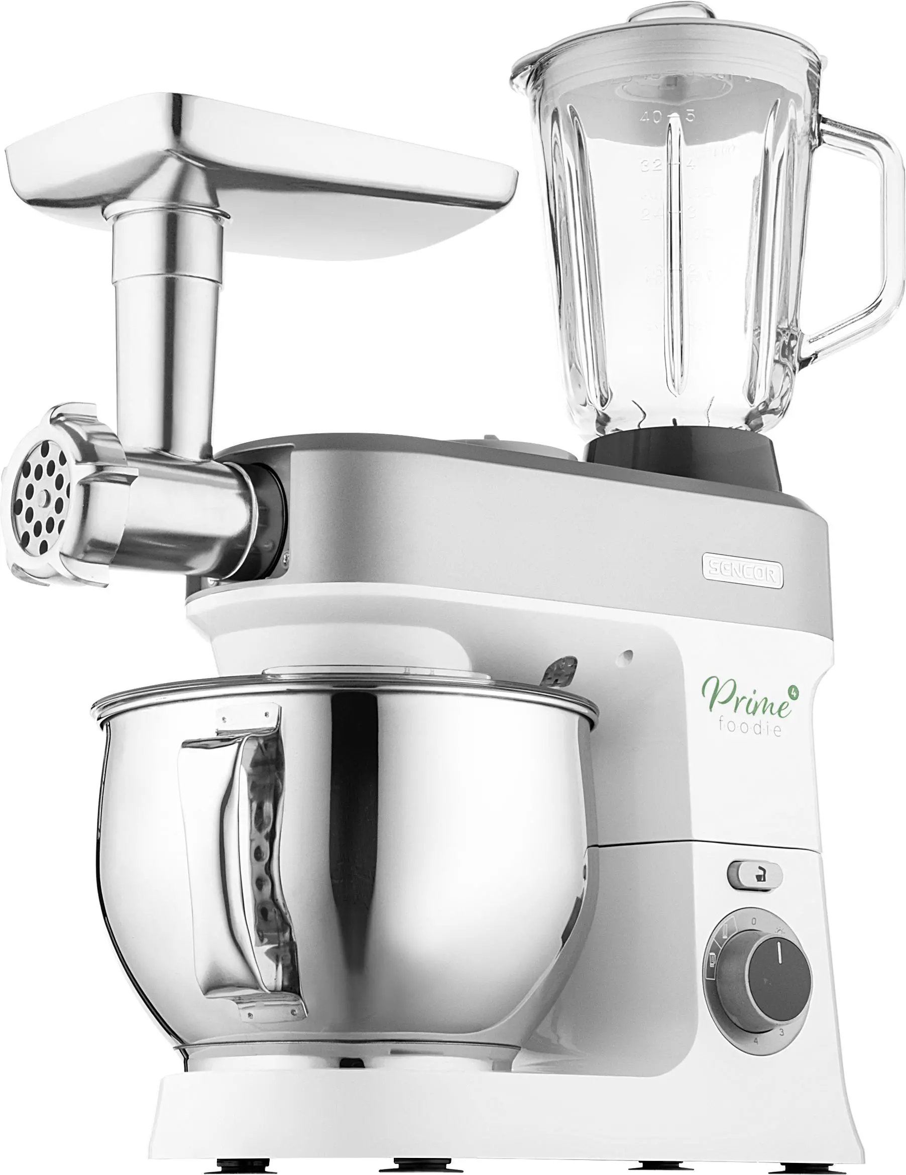 Robot planetarny Sencor STM 3789SL 1200W Maszynka do mielenia Szatkownica Blender kielichowy