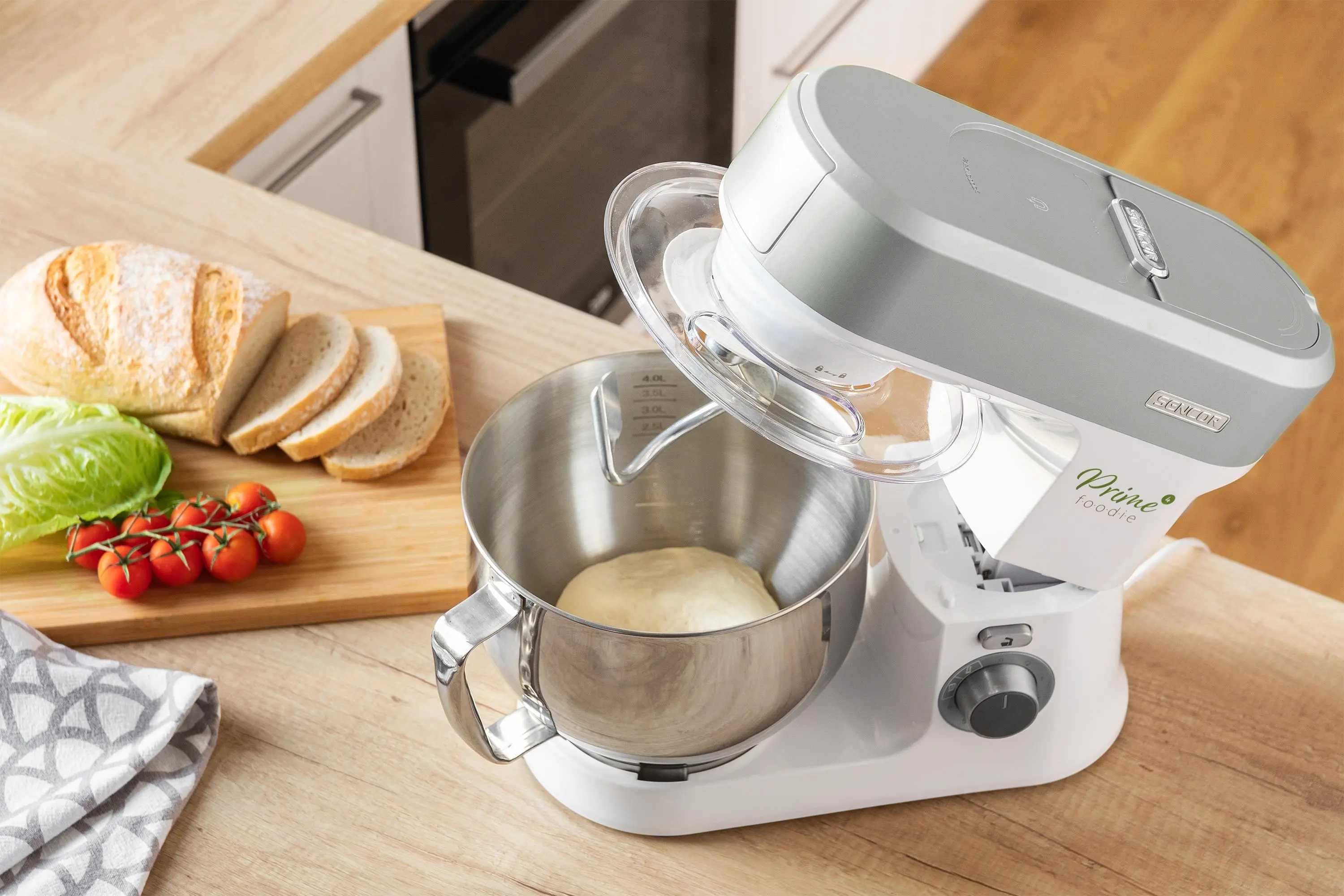 Robot planetarny Sencor STM 3789SL 1200W Maszynka do mielenia Szatkownica Blender kielichowy