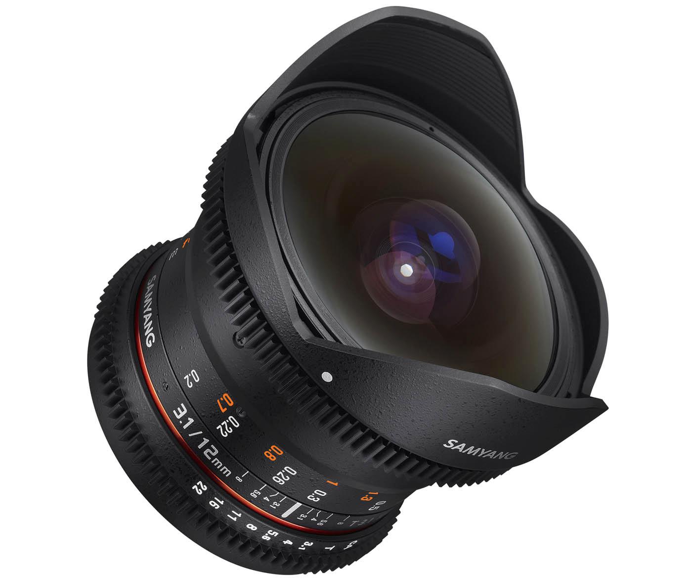 Samyang 12mm T3.1 VDSLR ED AS NCS Fisheye Canon
