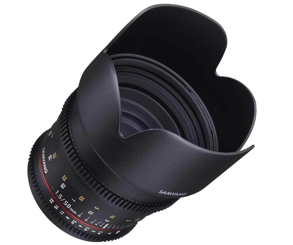 Samyang 50 mm T1.5 VDSLR AS UMC Canon