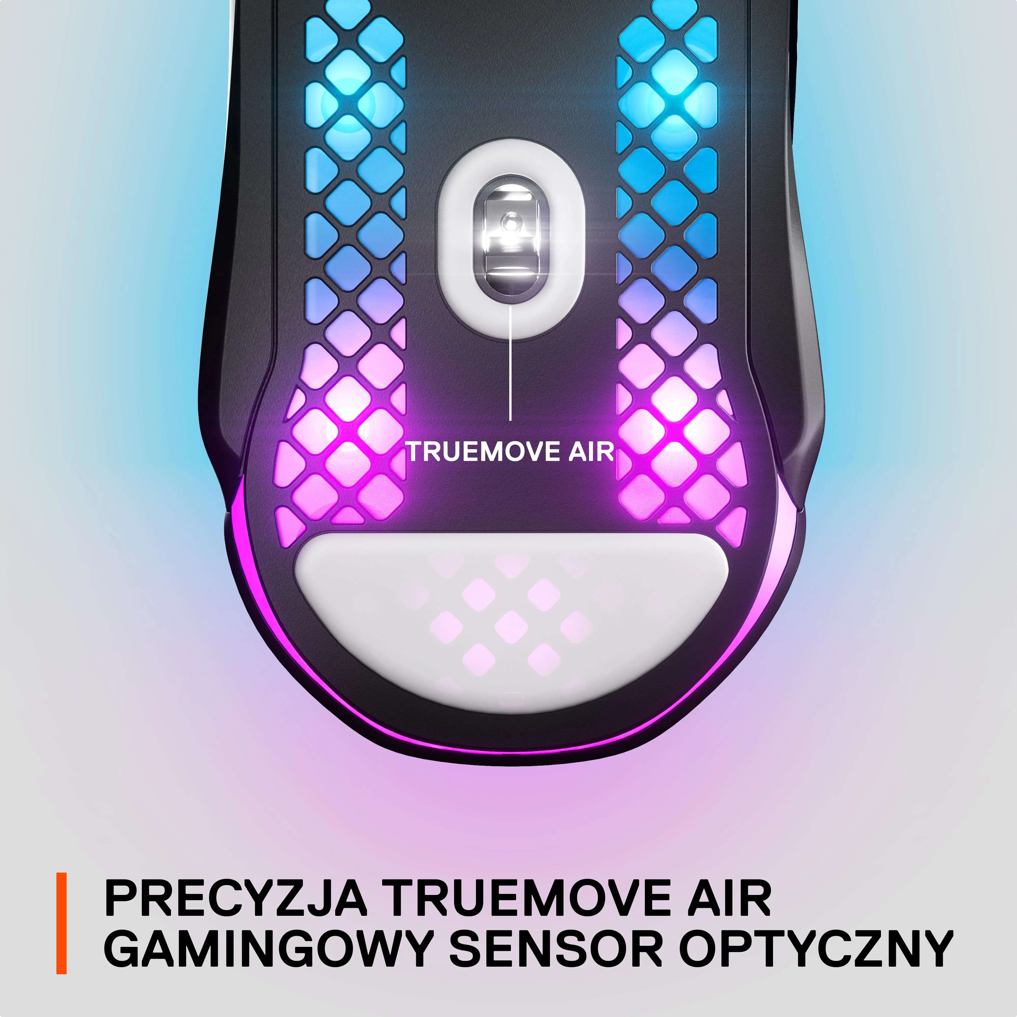 Myszka gamingowa SteelSeries Aerox 5 Czarny