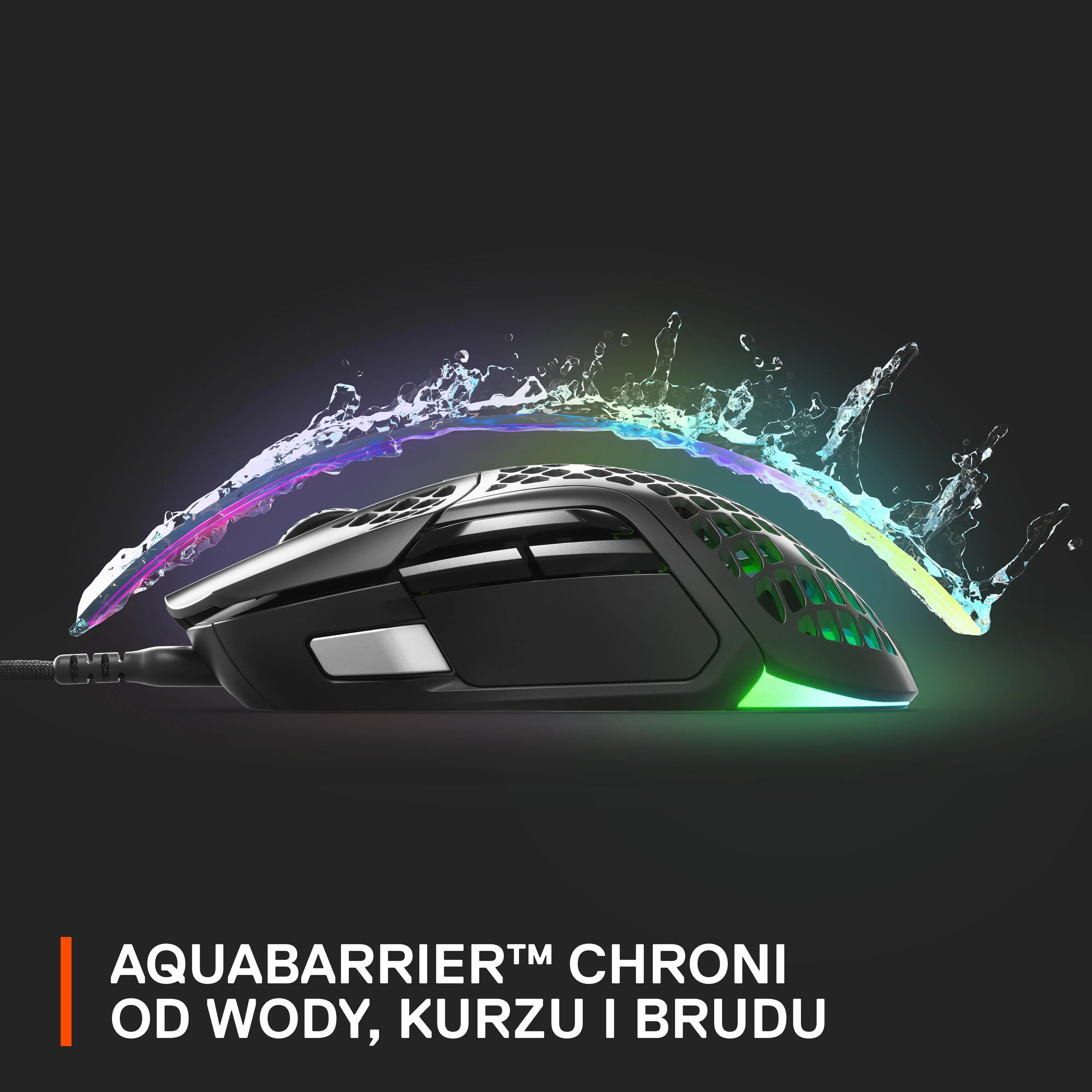 Myszka gamingowa SteelSeries Aerox 5 Czarny