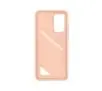 Etui Samsung Card Slot Cover Peach do Galaxy A33 Różowy