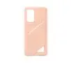 Etui Samsung Card Slot Cover Peach do Galaxy A33 Różowy