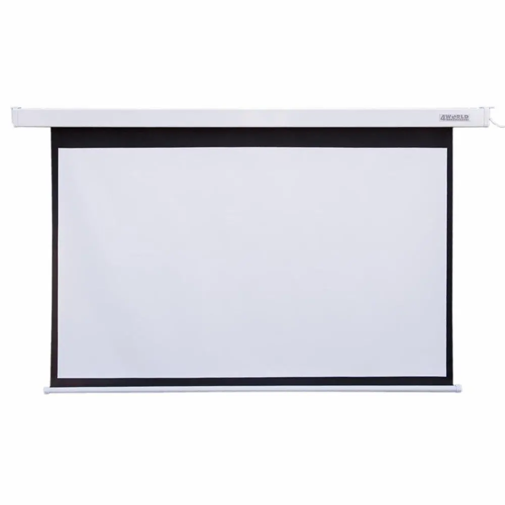 Ekran elektryczny 4World 09465