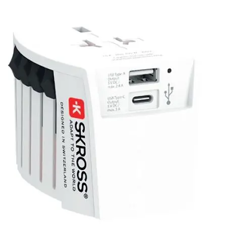 Adapter podróżny Skross MUV USB AC (1.302962)