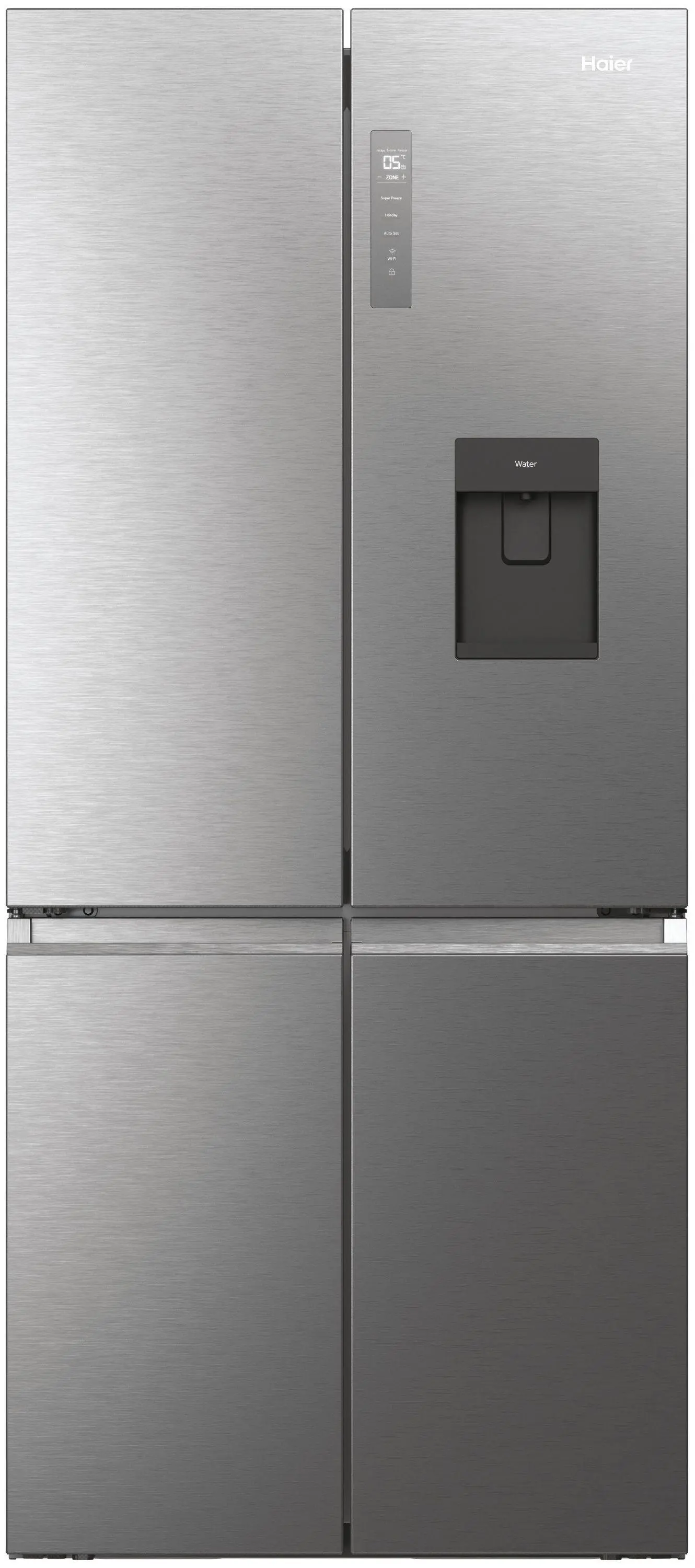 Haier Seria 7 HCW7819EHMP Pełny No Frost 192,5cm Dystrybutor wody Zdalne sterowanie Inox