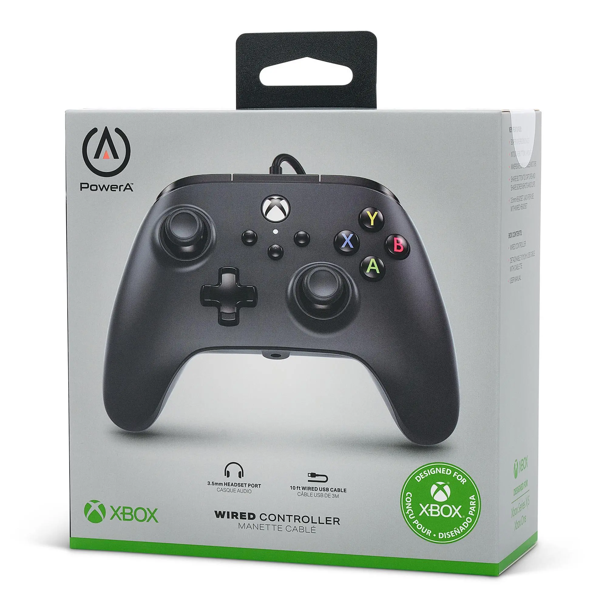 Konsola Xbox Series S 512GB + Pad przewodowy PowerA Czarny