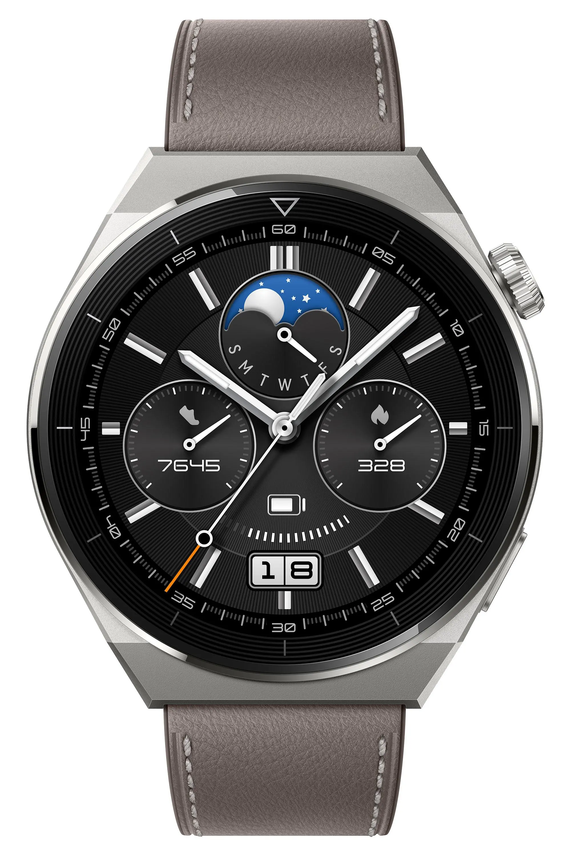 Smartwatch Huawei Watch GT 3 Pro 46mm Classic 46mm GPS Brązowy