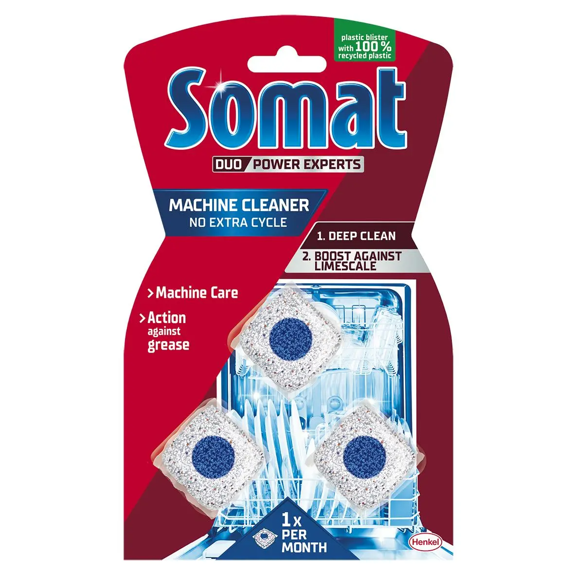 Tabletki do czyszczenia zmywarki Somat Machine Cleaner Regular 3szt.