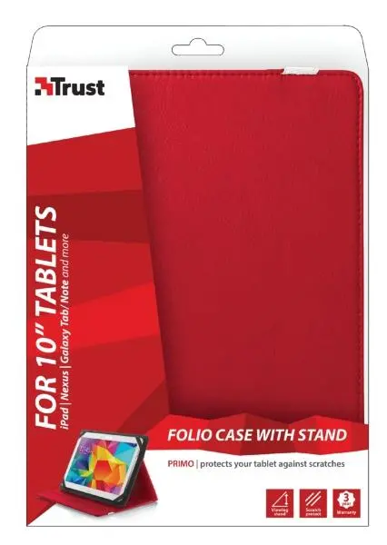 Etui na tablet Trust 20316 Primo 10"  Czerwony