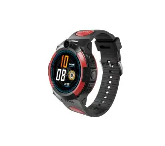 Smartwatch Garett Kids Cloud 4G 55mm GPS LTE Czerwono-czarny