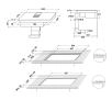 Płyta indukcyjna z okapem Whirlpool WVH 92 K/1 83cm