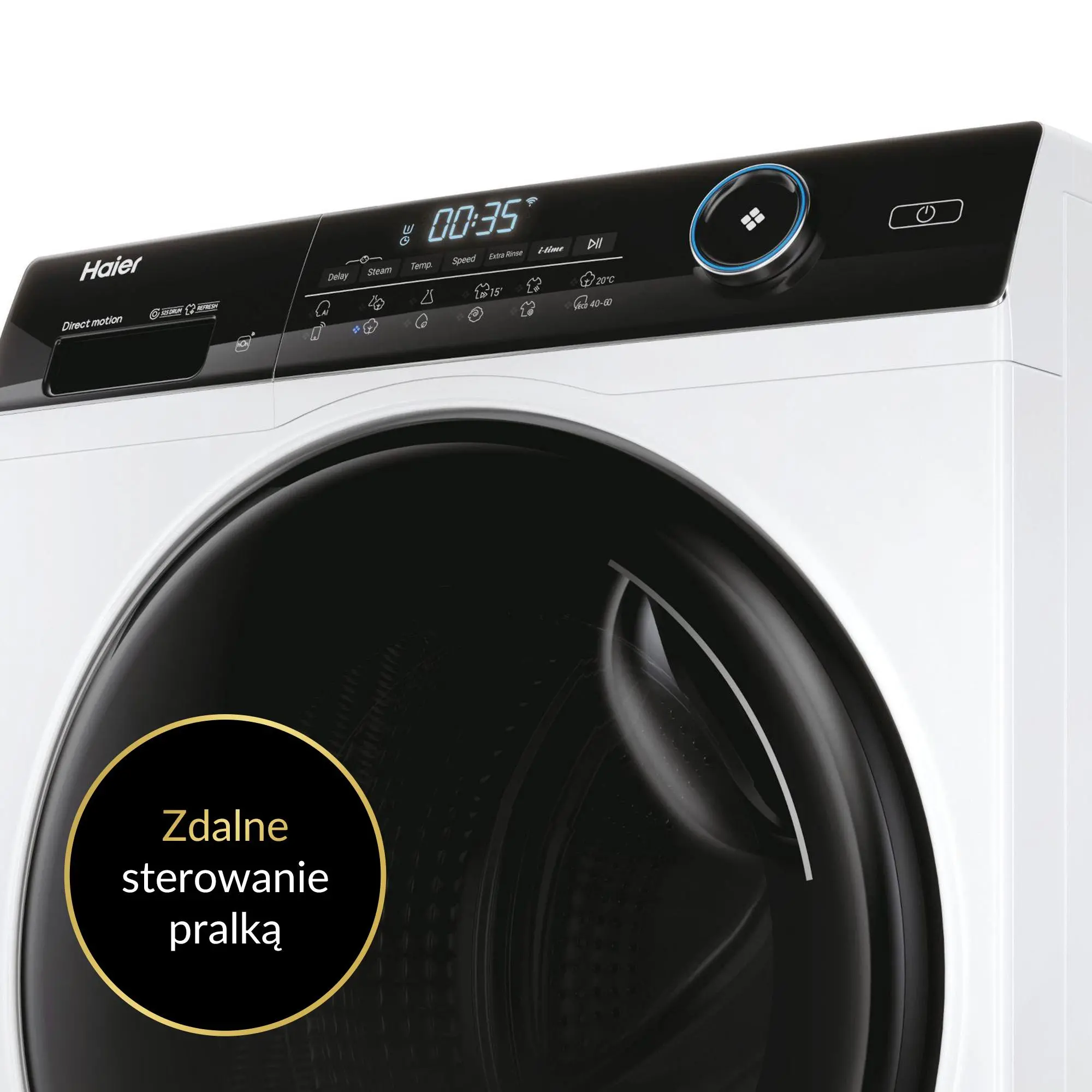 Pralka Haier I-Pro 5 HW80-B14959TU1 Slim 8kg 1400obr/min Zdalne sterowanie