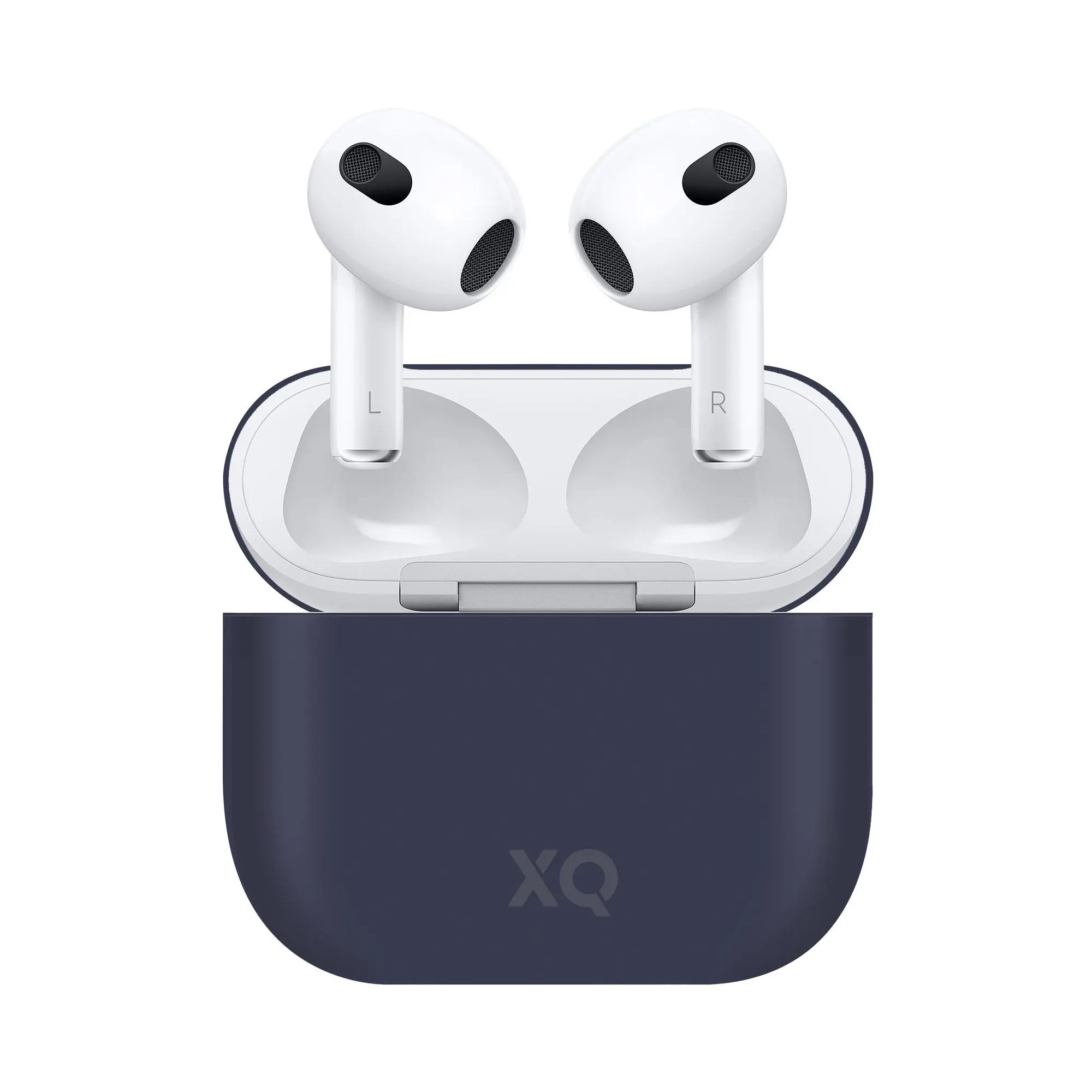 Etui na słuchawki Xqisit AirPods 3 Silicone Case Niebieski