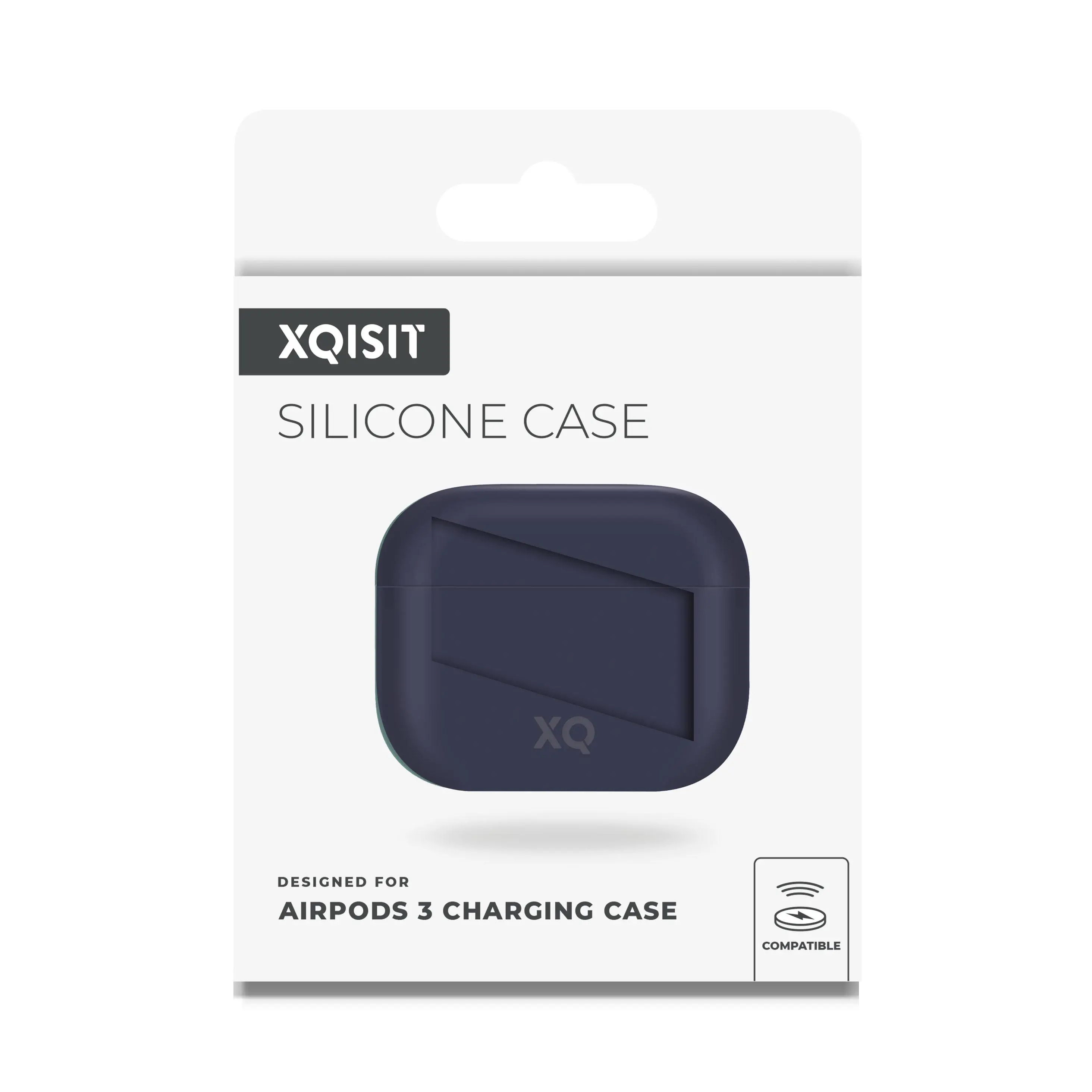Etui na słuchawki Xqisit AirPods 3 Silicone Case Niebieski