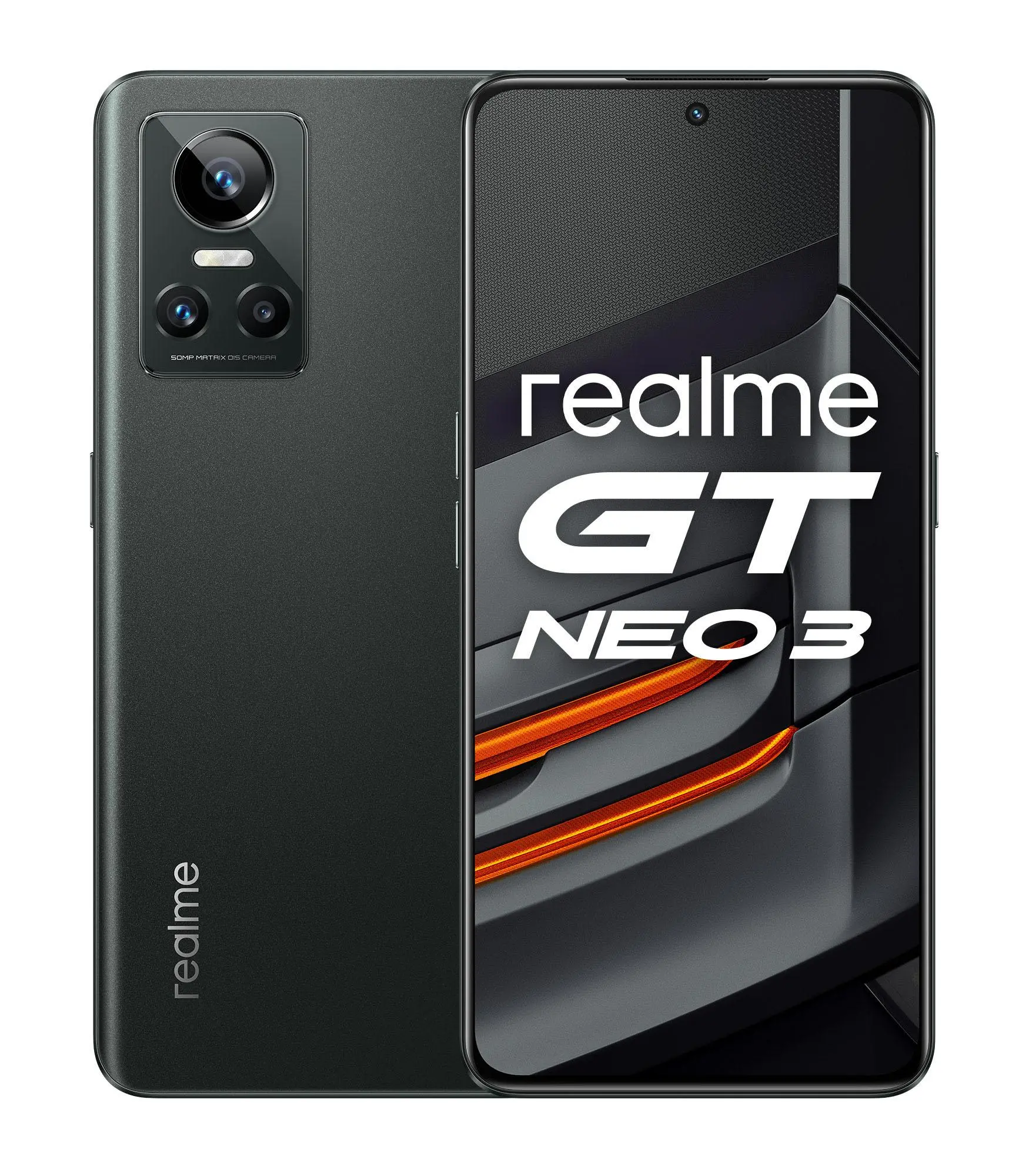 Smartfon realme GT NEO 3 12/256GB 6,7" 120Hz 50Mpix Czarny