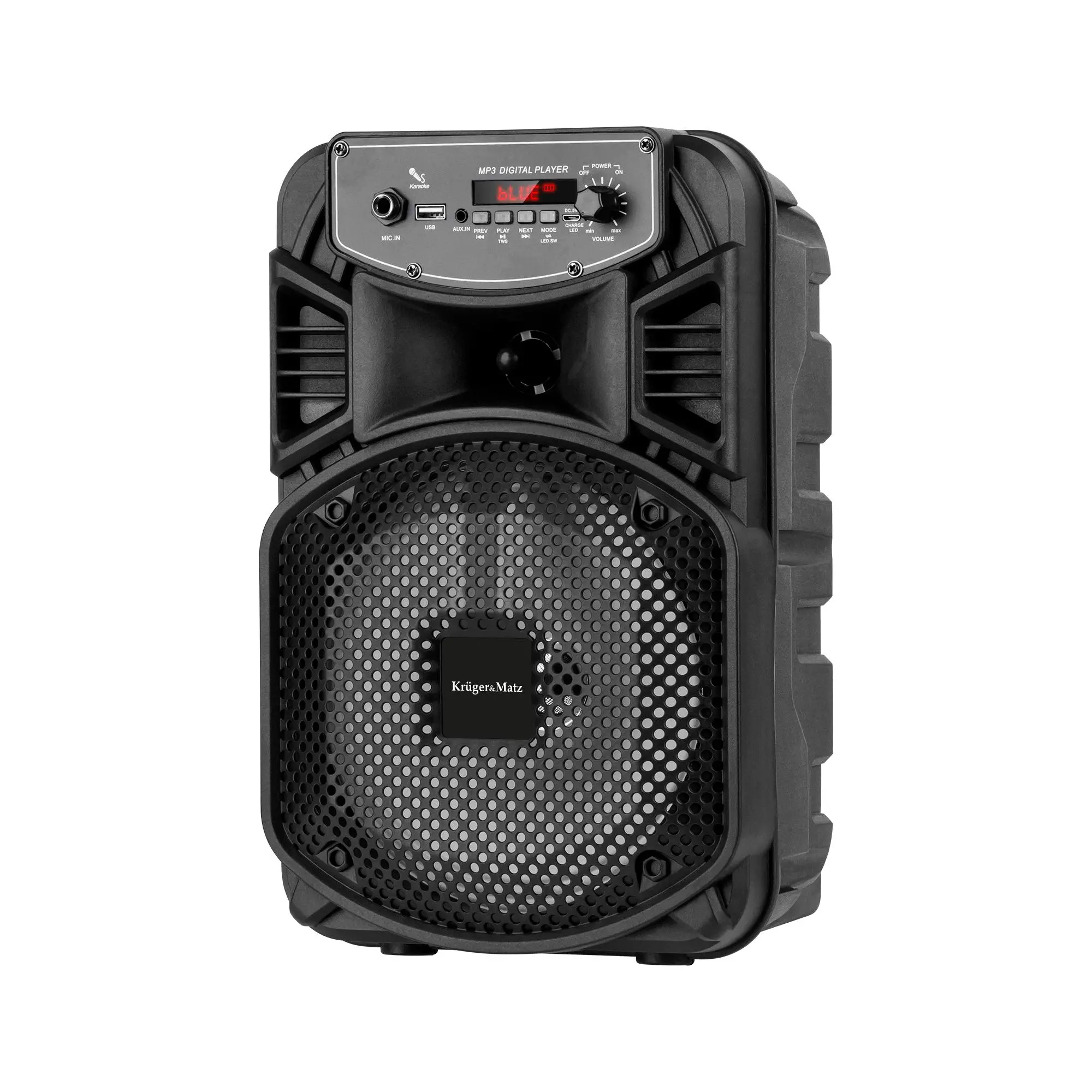Głośnik Bluetooth Kruger & Matz Music Box KM0555 10W Radio FM Czarny