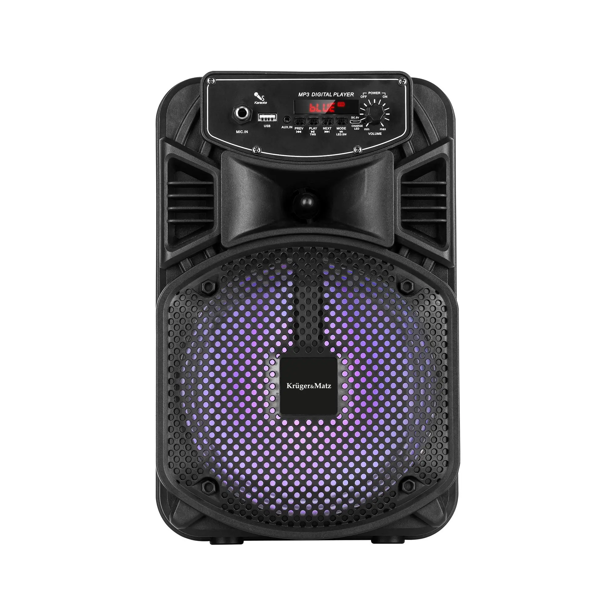 Głośnik Bluetooth Kruger & Matz Music Box KM0555 10W Radio FM Czarny