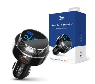 Transmiter FM 3mk Hyper Car BT5.0 QC 30W