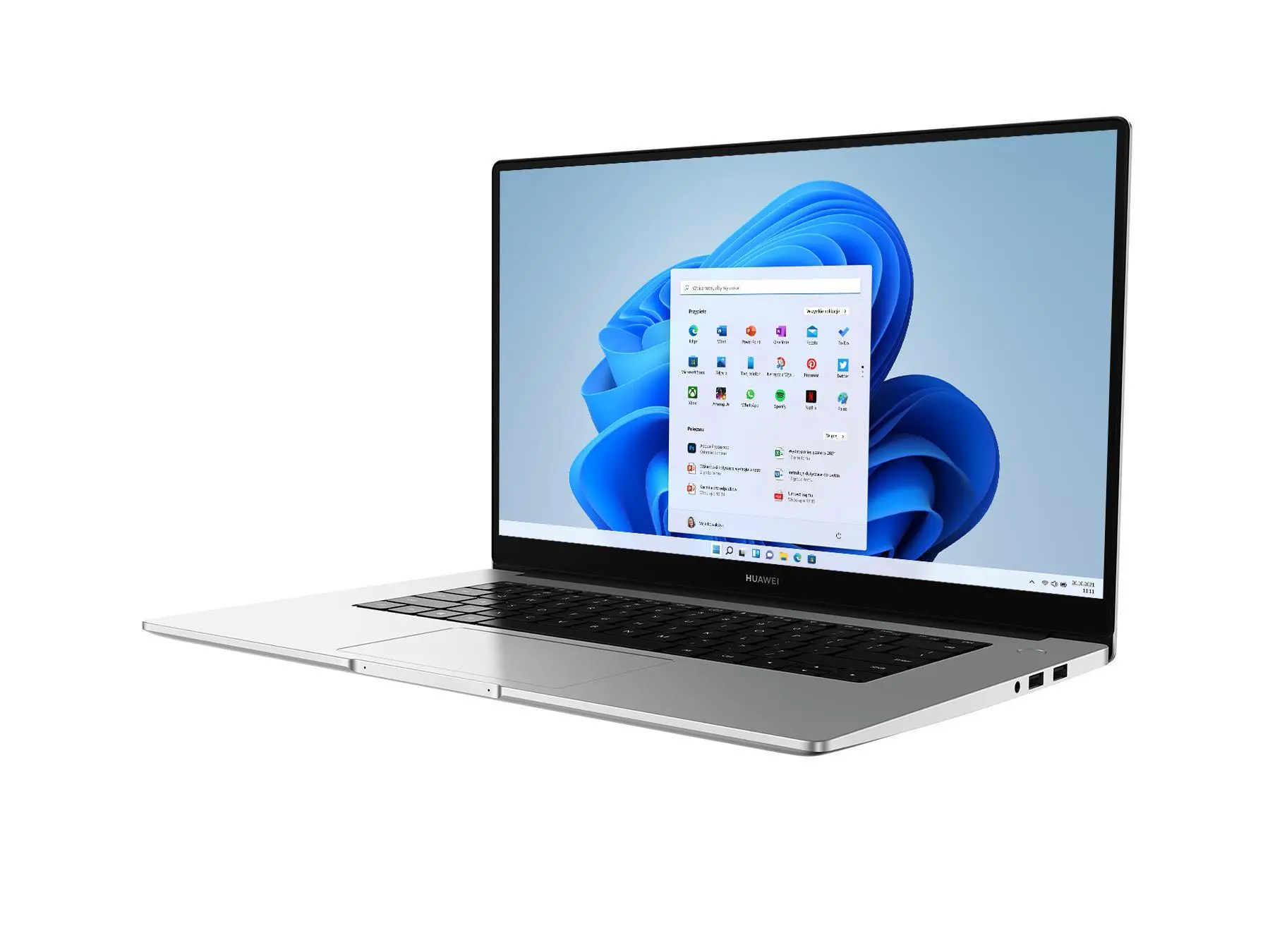 Laptop Huawei MateBook D 15 15,6" i5-1135G7 16GB RAM 512GB Dysk SSD Win11 Srebrny