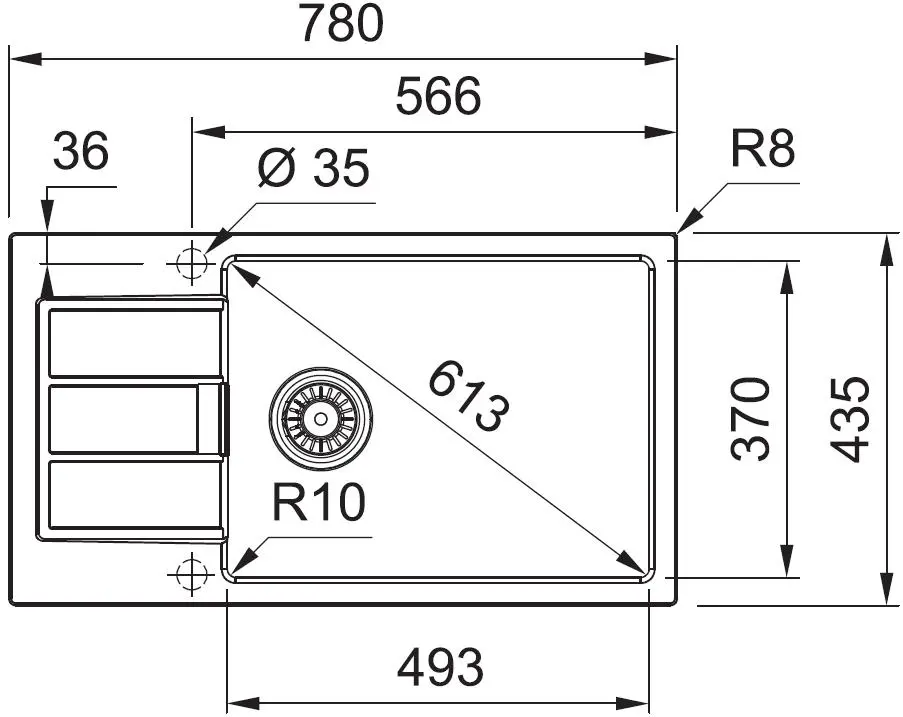 Zlewozmywak Franke Sirius 2.0 S2D Slim 611-78 Tectonite Beżowy